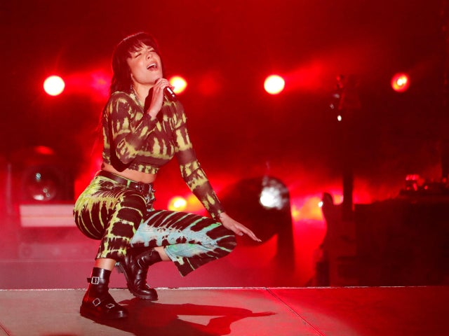 Halsey performs at the iHeartRadio Wango Tango concert in Carson 