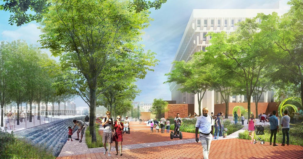 Walsh Shares Vision For Makeover Of Boston's City Hall Plaza - CBS Boston