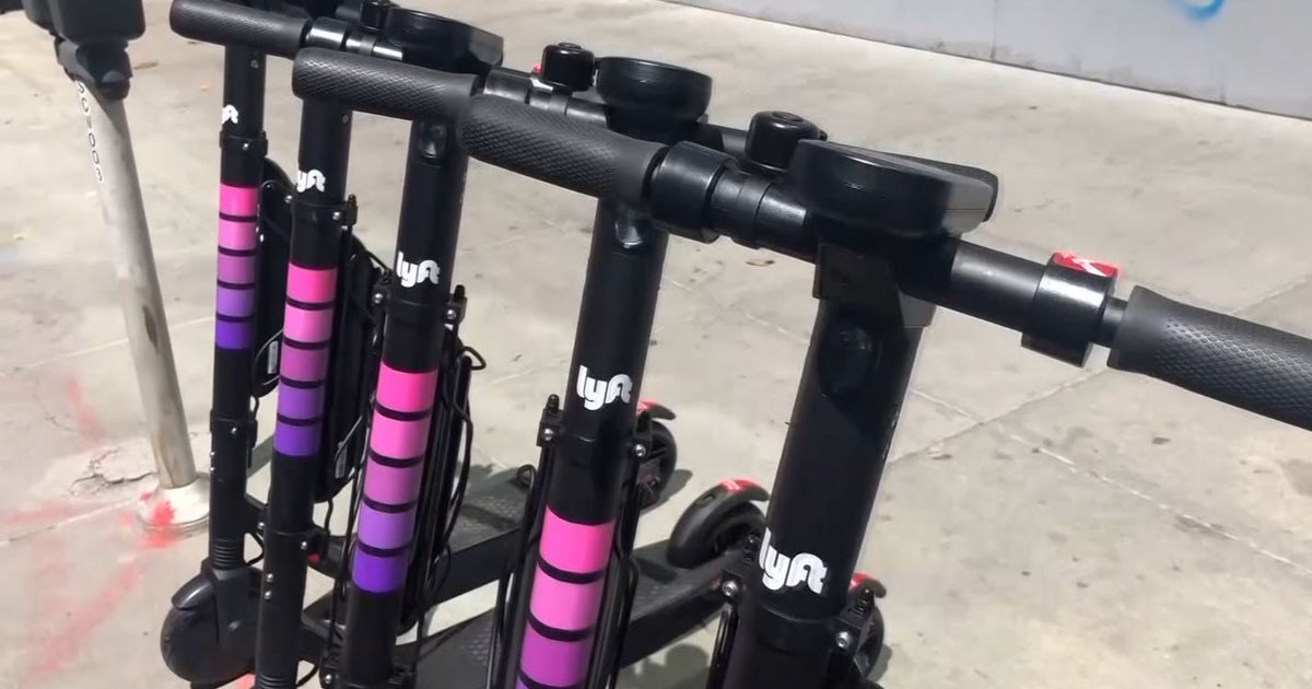 Lyft Launches EScooter Service In San Jose CBS San Francisco