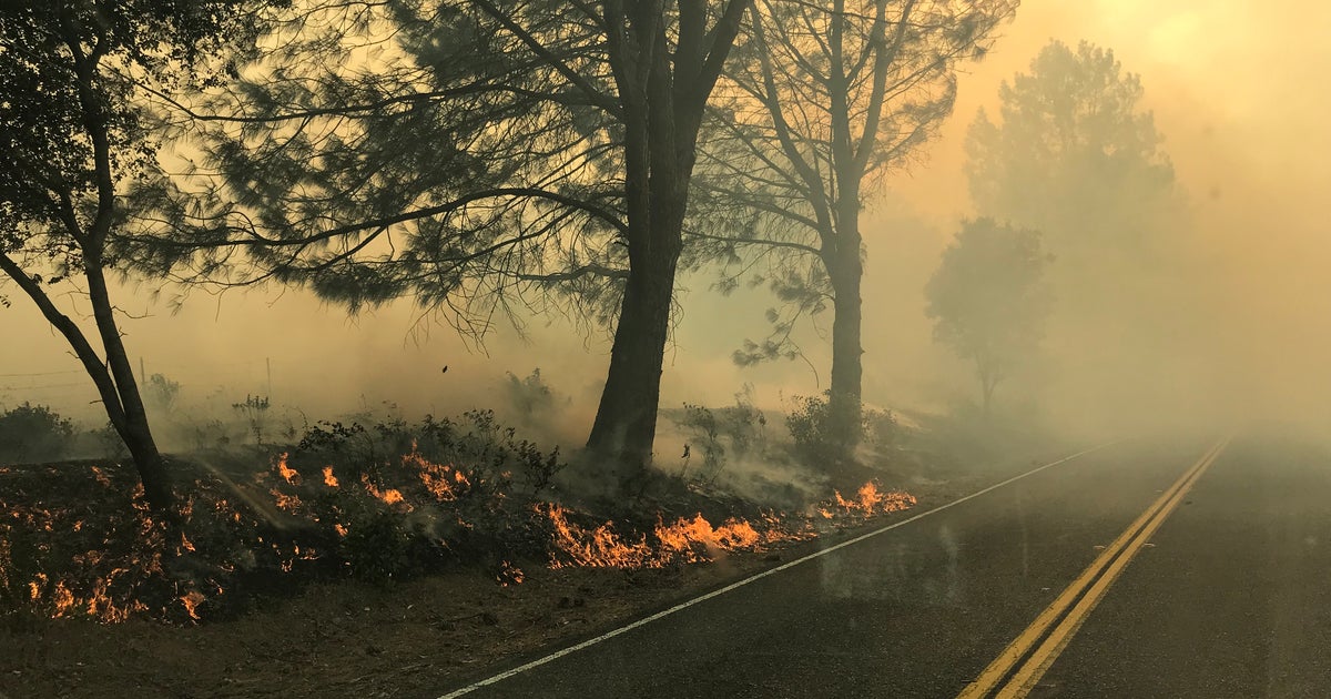 Yolo County Sand Fire Burns 1,700 Acres, 0% Contained - CBS Sacramento