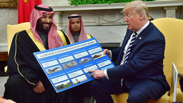 President Trump Hosts Crown Prince Mohammad Bin Salman Of Saudi Arabia To White House 