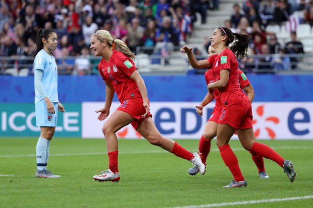 USA v Thailand: Group F - 2019 FIFA Women's World Cup France 