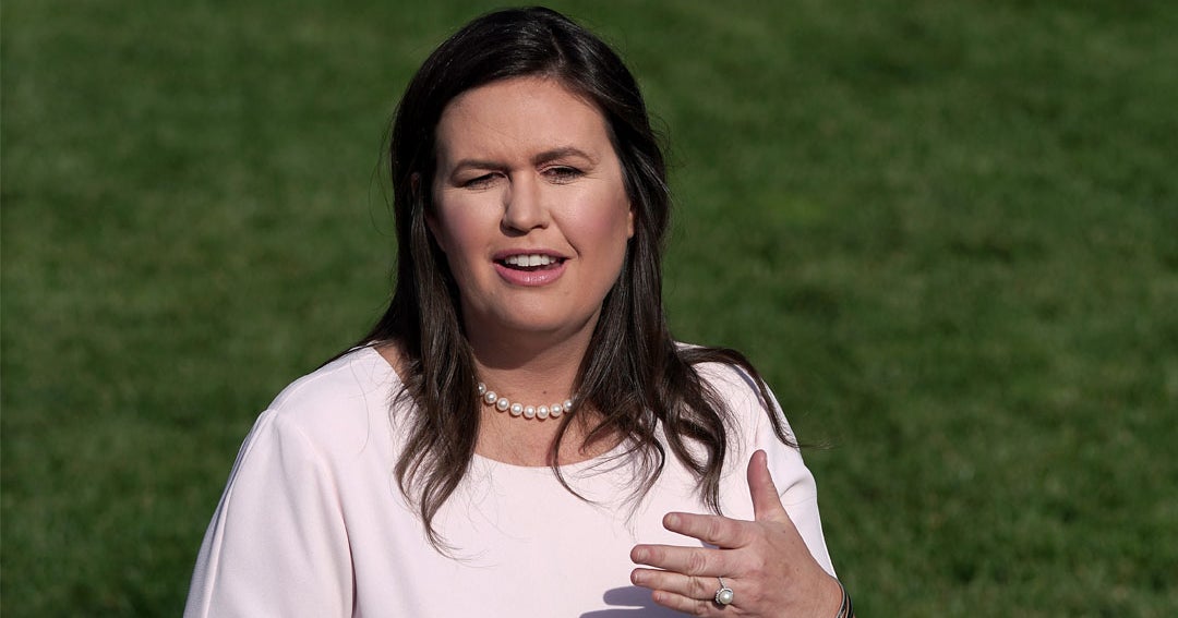 White House Press Secretary Sarah Huckabee Sanders Leaving At End Of