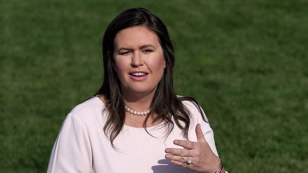 White House Press Secretary Sarah Huckabee Sanders 