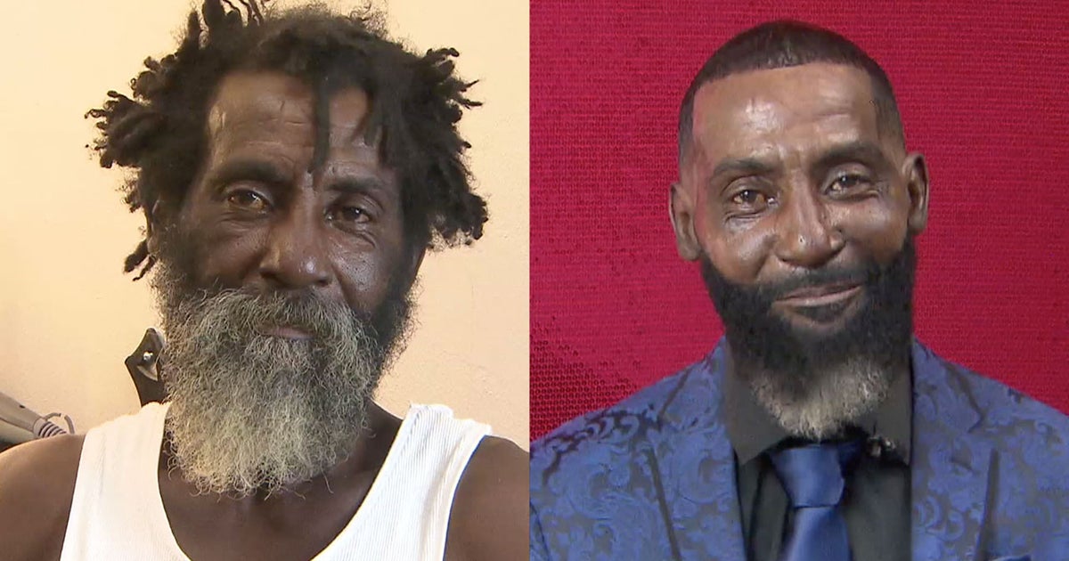 Homeless Dad In Dallas Gets Makeover In Time For Father's Day - CBS Texas