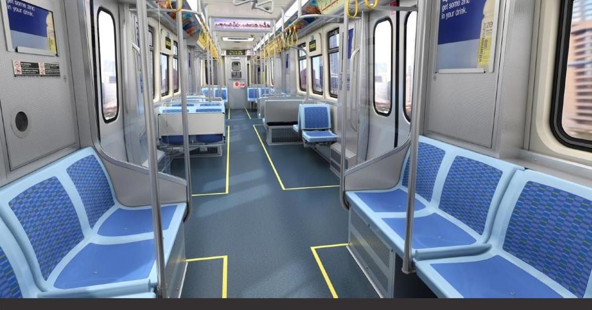 New CTA Train Cars With New Design Features Hit Rails On Wednesday ...