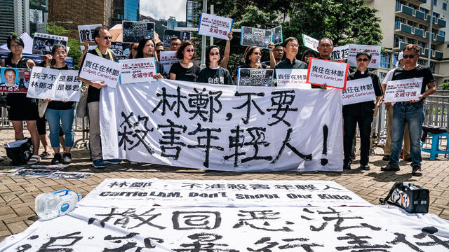 Hong Kongers Protest Over China Extradition Law 