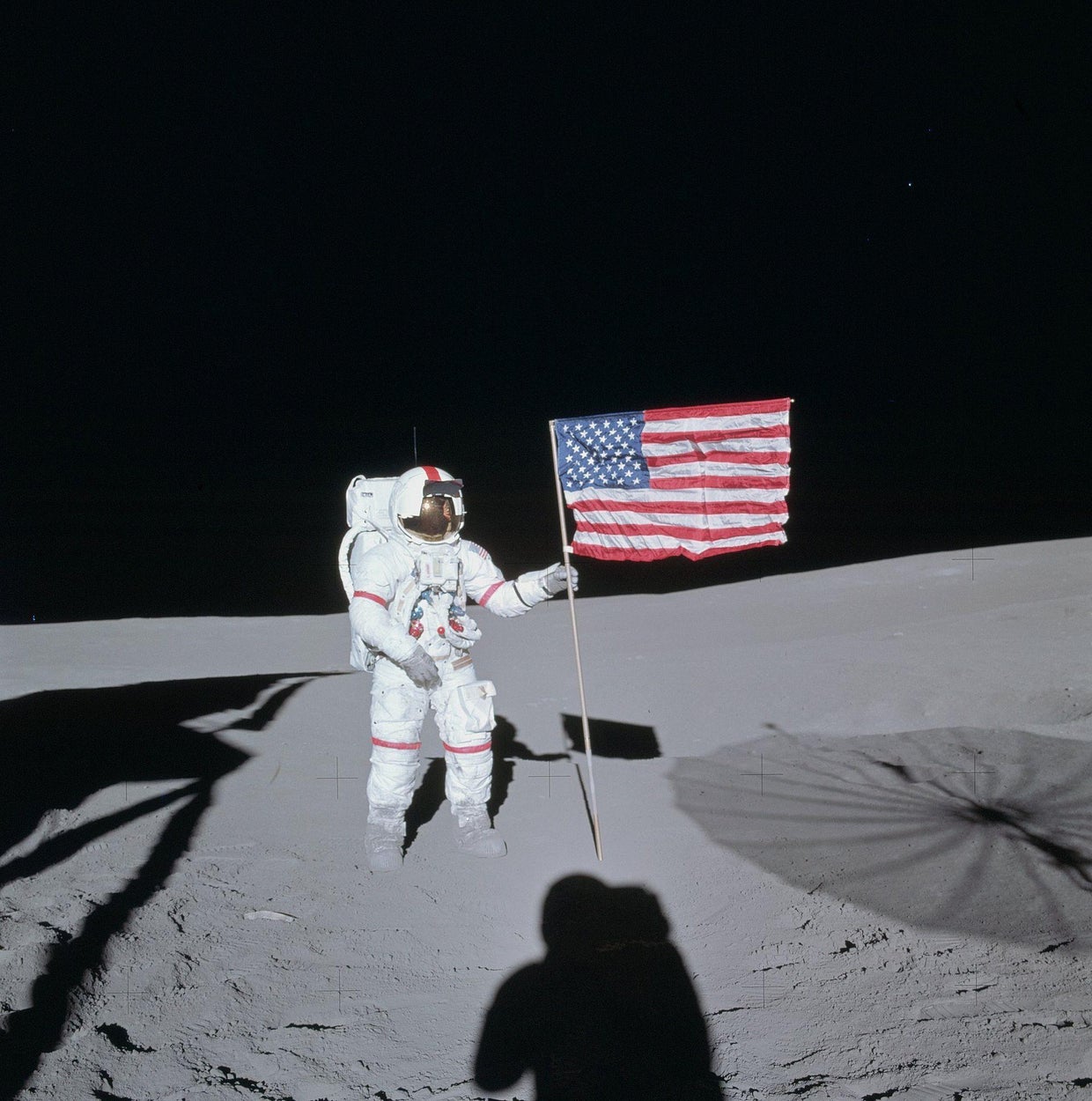 50 Photos Taken On The Moon