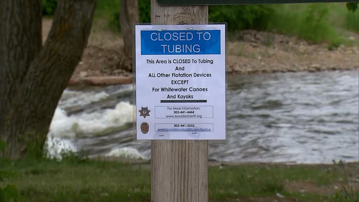 Tubing Ban On The St Vrain Now In Effect As Rivers Rise And Roar Cbs