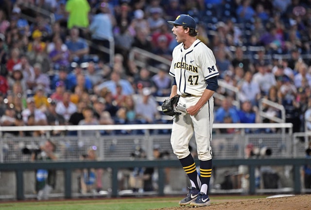 College World Series - Michigan v Vanderbilt - Game One 