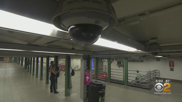 mta subway station surveillance camera 