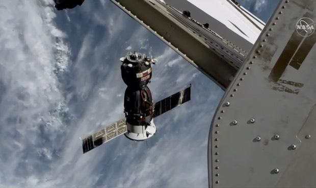 Soyuz MS-11 undocks 
