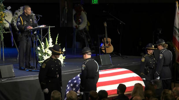 Sacramento Police Officer Tara O'Sullivan funeral 