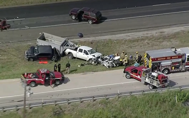 Multi-vehicle crash in Kaufman County 