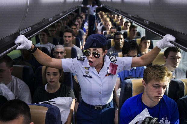 Air Force Academy Cadets Begin First Day Of Basic Training On 'Doolie Day' 