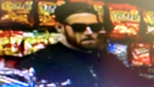 Surveillance Image of Suspect Who Stole Cigarette Display Case from Service Station in Petaluma 