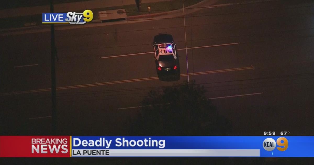 La Puente Shooting Leaves One Man Dead - CBS Los Angeles