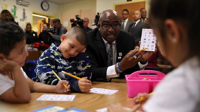 San Francisco School District superintendent Dr. Vincent Matthews 