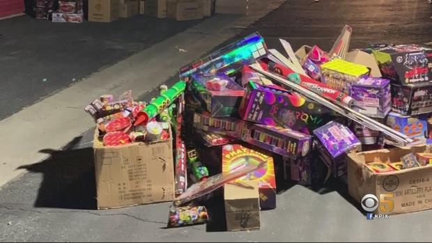 San Leandro Police Recover 2000 Lbs Of Illegal Fireworks 