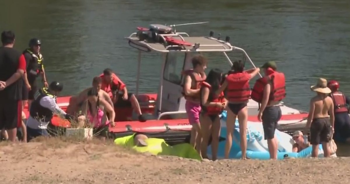Rafters Rescued From American River After Raft Deflates - Good Day ...
