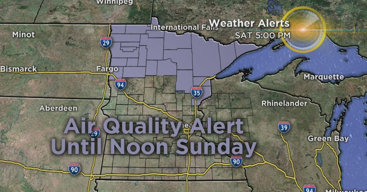 Air Quality Alert Issued For Northern Minnesota Cbs Minnesota 6115