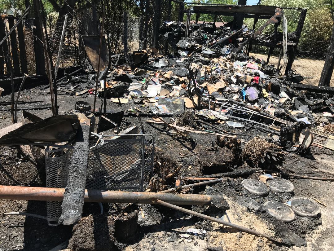 Tracy Home Damaged By Fire