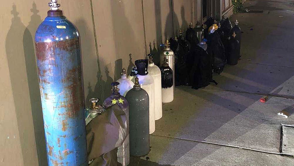 Police Recover 67 Canisters Of Nitrous Oxide Near Fenway Park CBS Boston
