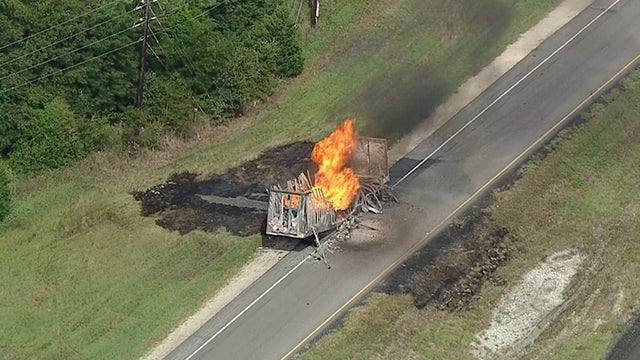 Terrell semi fire 2 