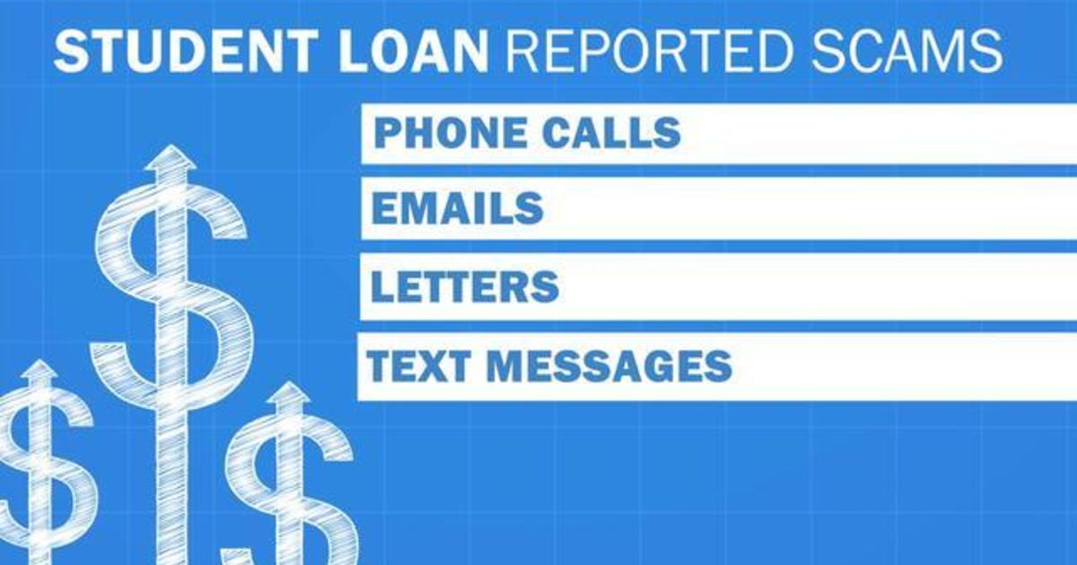 How to spot a student loan scam CBS News