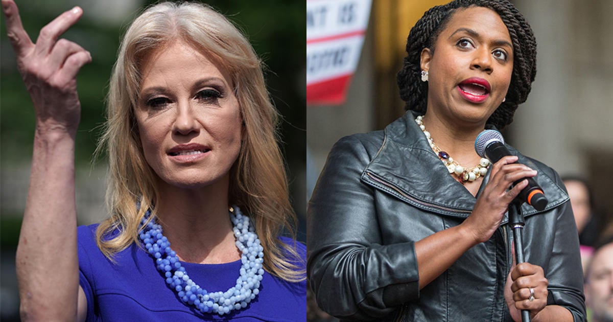 Distraction Becky Ayanna Pressley Blasts Kellyanne Conway For