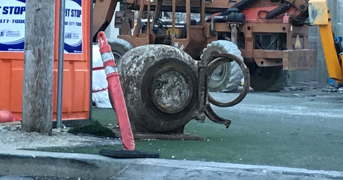 Mysterious Safe Unearthed In Parking Lot Of Lakeview Synagogue CBS