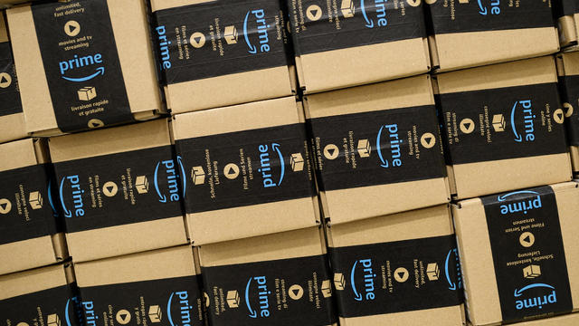 An Amazon Fulfilment Centre Prepares For Black Friday 