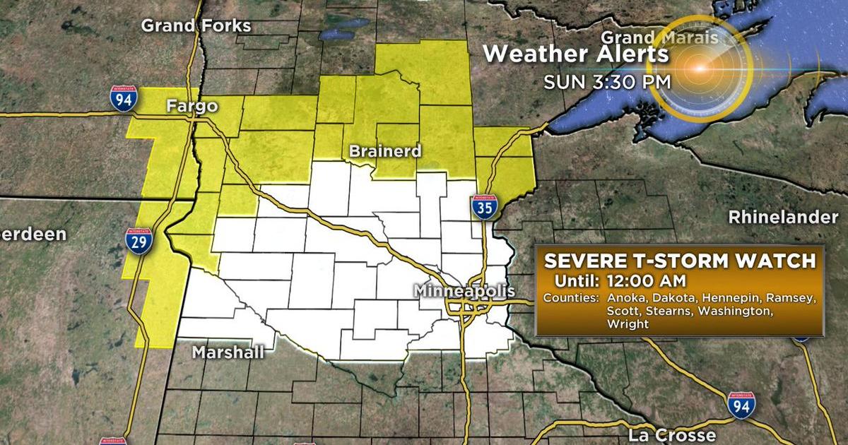 Latest MN Weather Severe Thunderstorms, Tornado Warnings CBS Minnesota