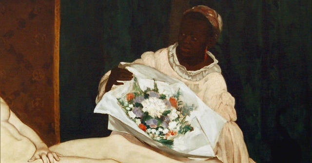 Black models in modern art