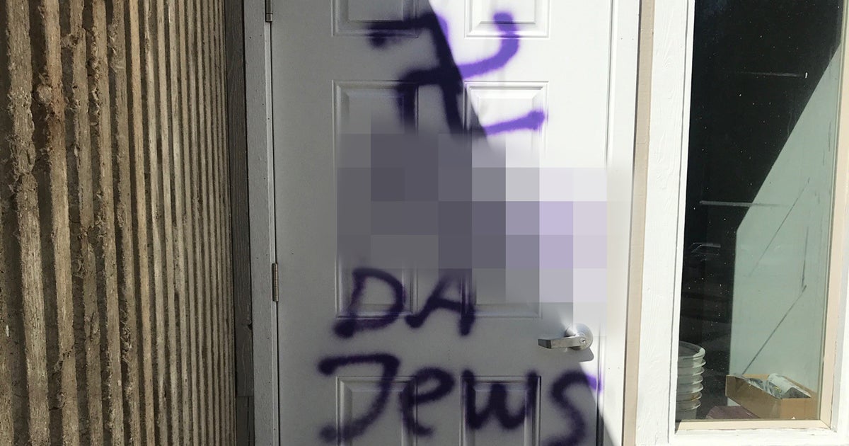 Swastikas Spray Painted On Church, Real Estate Office In Bailey CBS