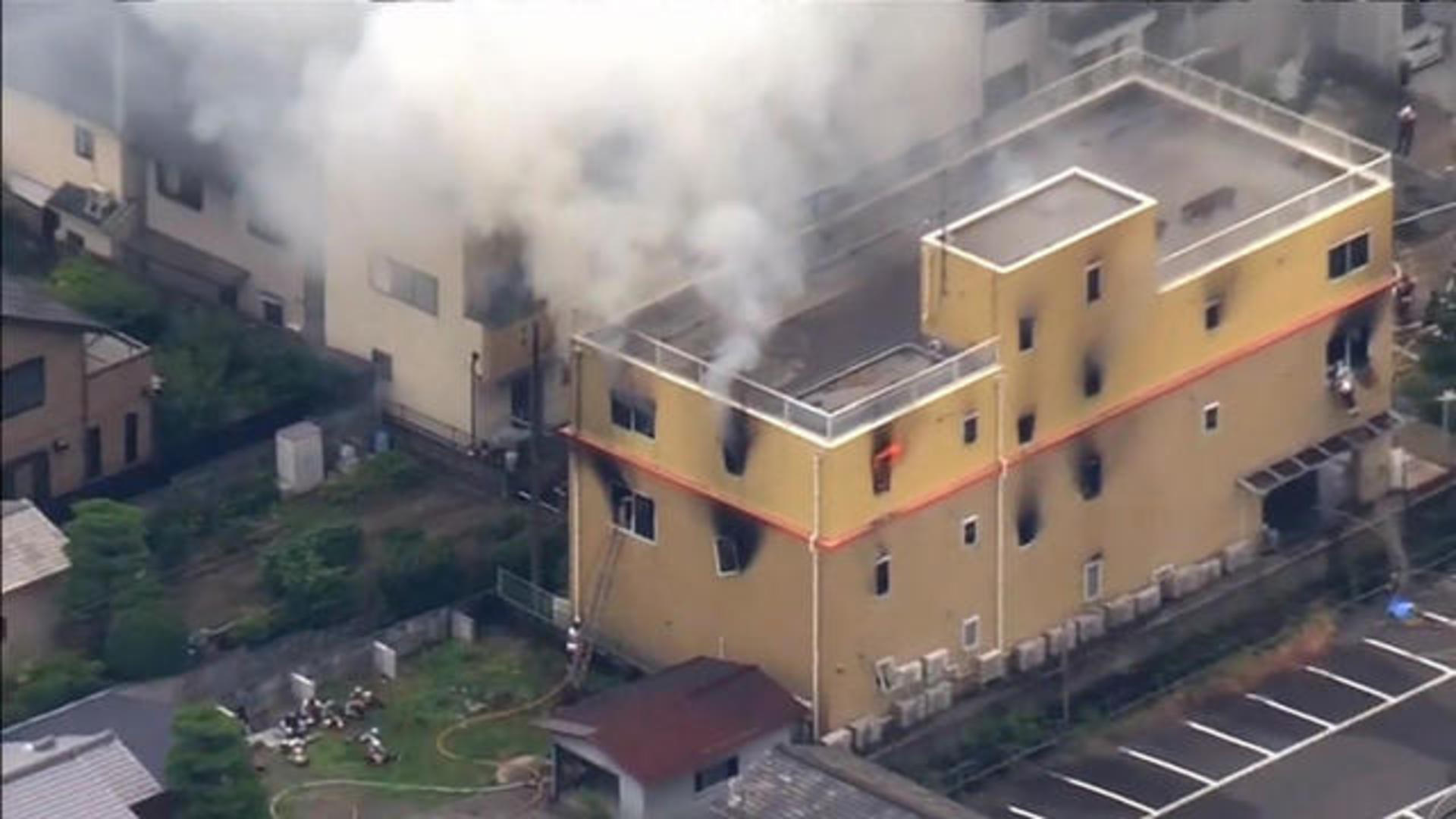 What is the real story behind the fire and arson attack on Kyoto