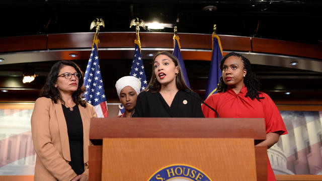 Ocasio-Cortez, Omar, Pressley and Tlaib hold news conference 