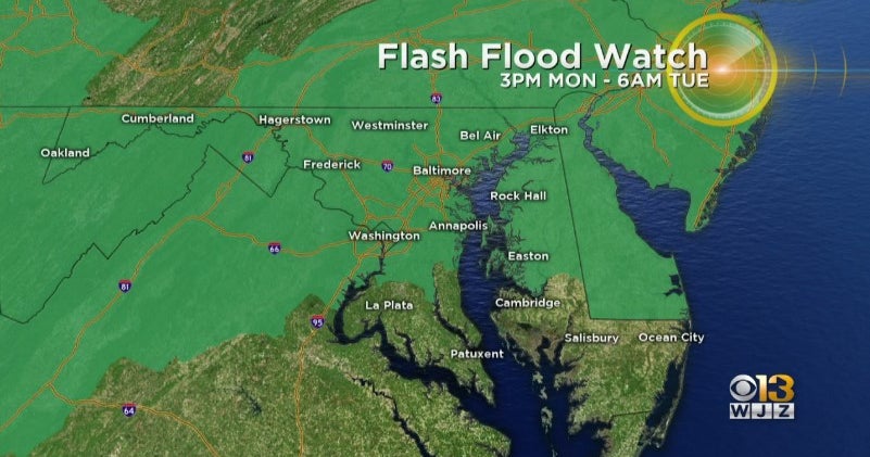 Maryland Weather: Heat Advisory, Flash Flood Watch Issued - CBS Baltimore