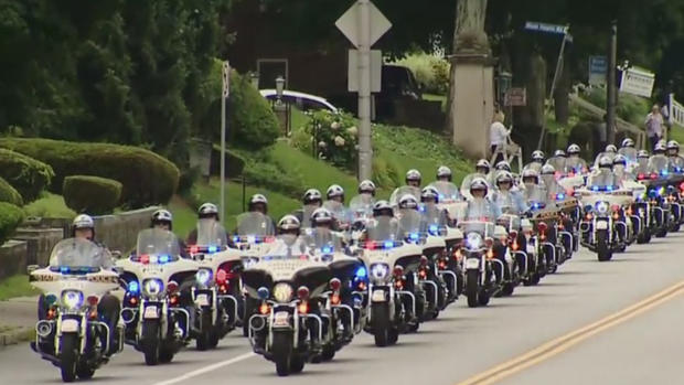 officer calvin hall procession 