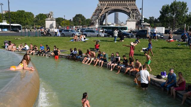 FRANCE-EUROPE-CLIMATE-WEATHER-HEAT 