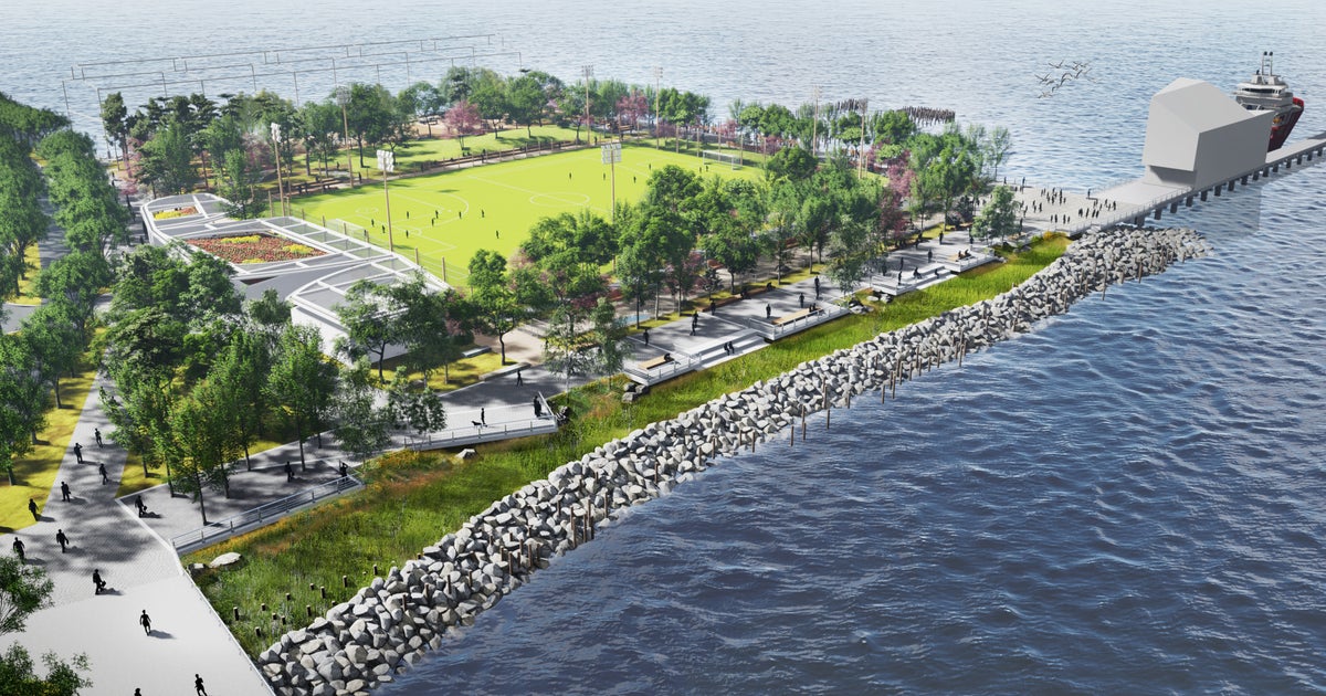 New Renderings Show Proposed Gansevoort Peninsula Park For Manhattan's