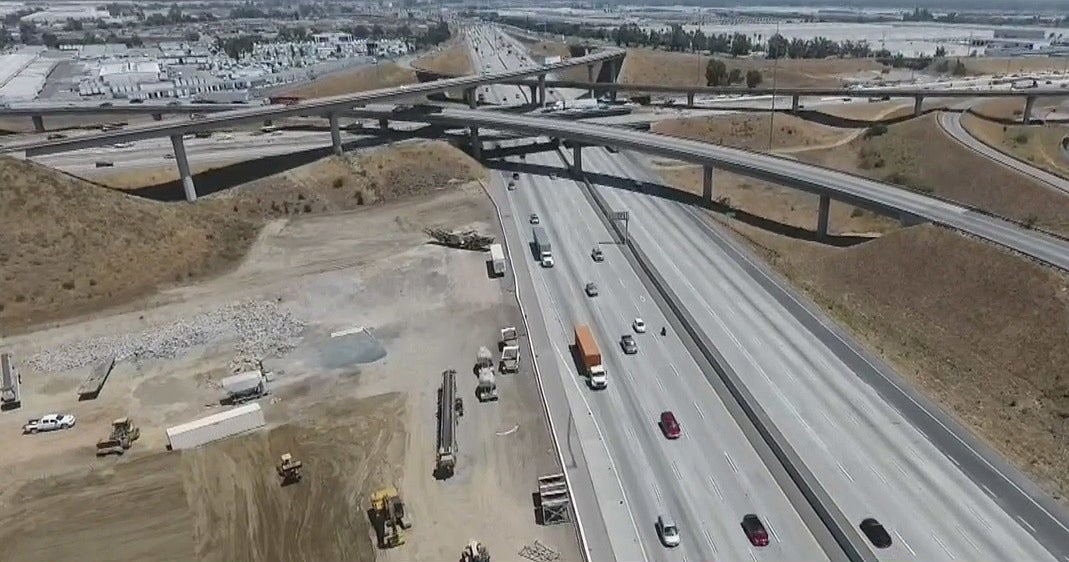 Full Closure Of Eastbound 60 Freeway Lanes Kicks Off 60 Swarm Tonight 