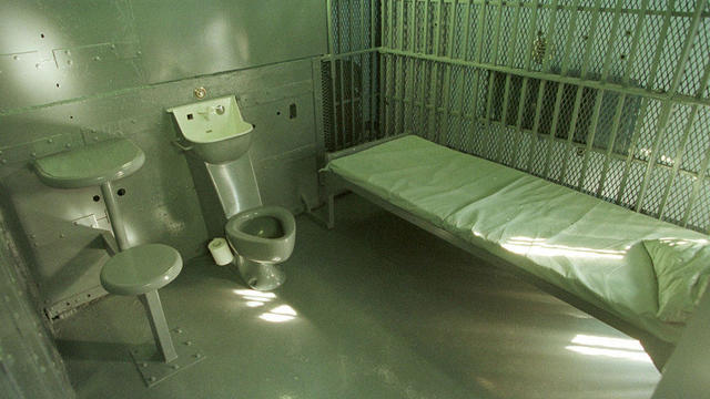 Interior of the holding cell inside the "Death Hou 