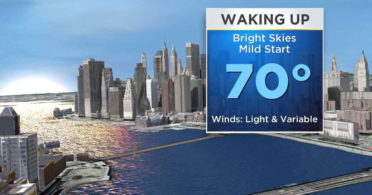 New York Weather 7/27 CBS2 Saturday Morning Headlines CBS New York