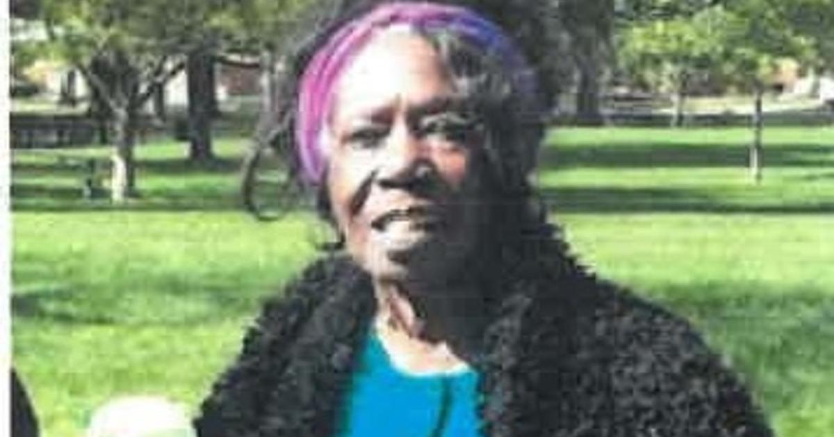 Police 79 Year Old Roseville Woman Missing Cbs Detroit 0234