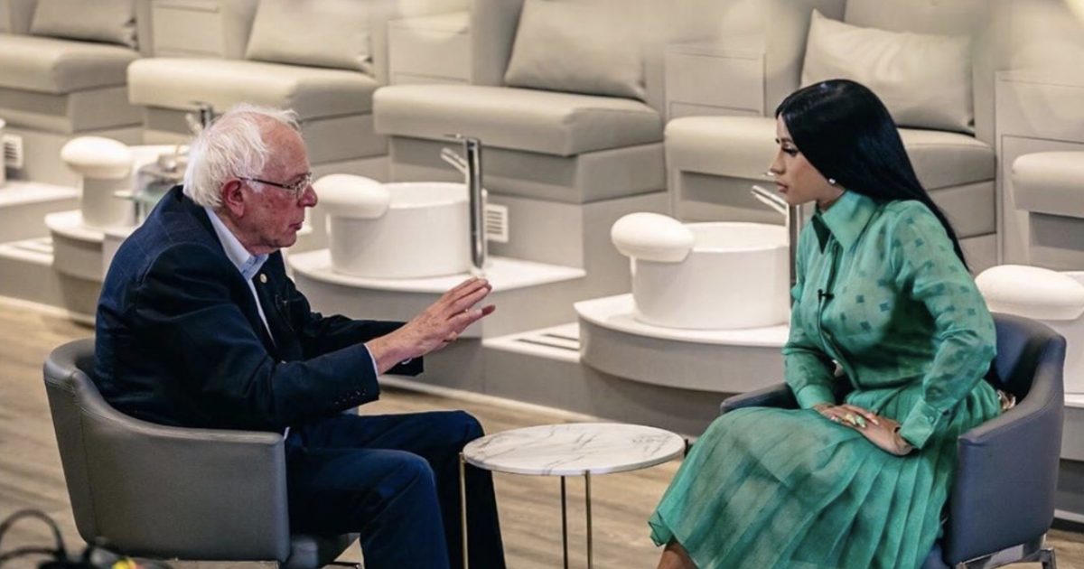 Cardi B, Bernie Sanders Talk 2020 Presidential Campaign Issues ...