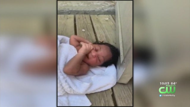 upper darby baby found 