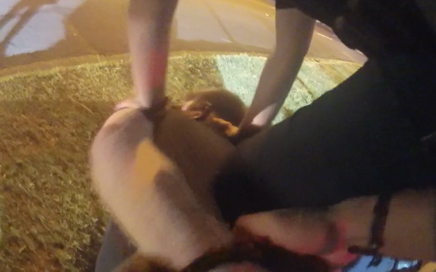 Tony Timpa restrained by DPD 