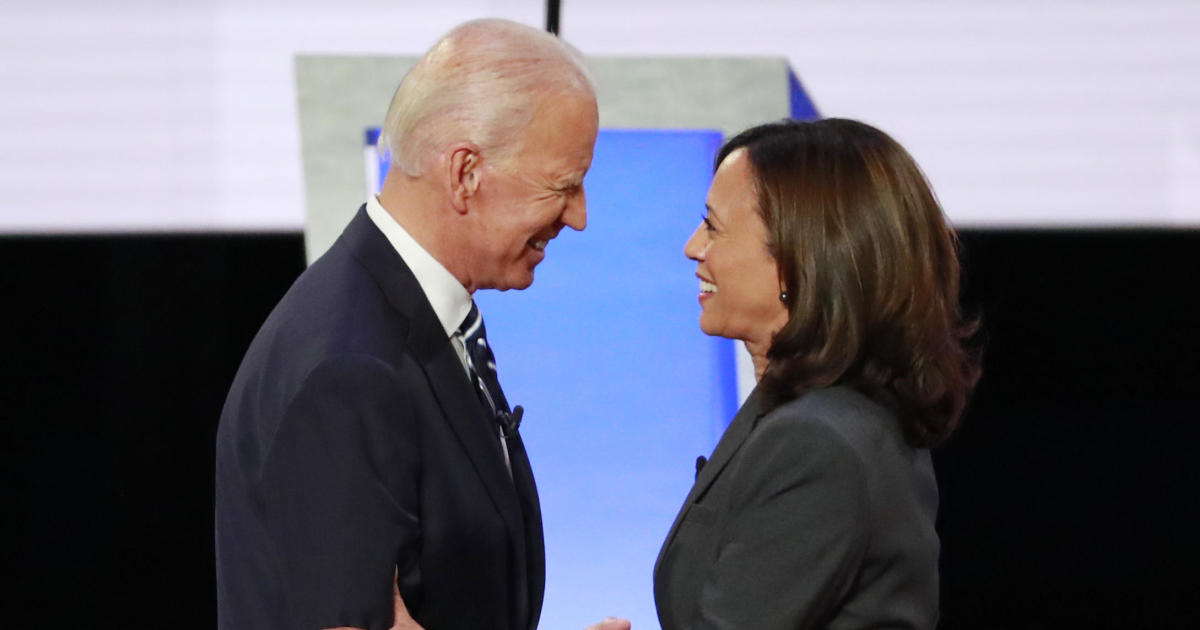 Kamala Harris Endorses Joe Biden, Citing "proven Track Record Of ...