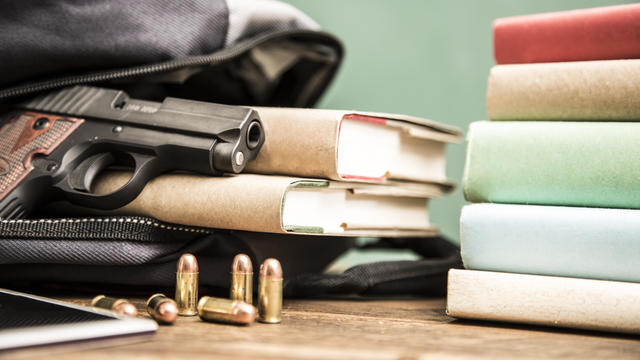 Gun violence in school setting. 